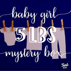 Baby Girl 5lbs Mystery Clothing Box